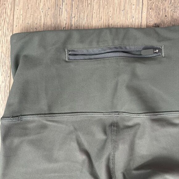 Lululemon Women’s In Focus Run Tight Sense Knit Army Green Size 2 - Picture 5 of 10